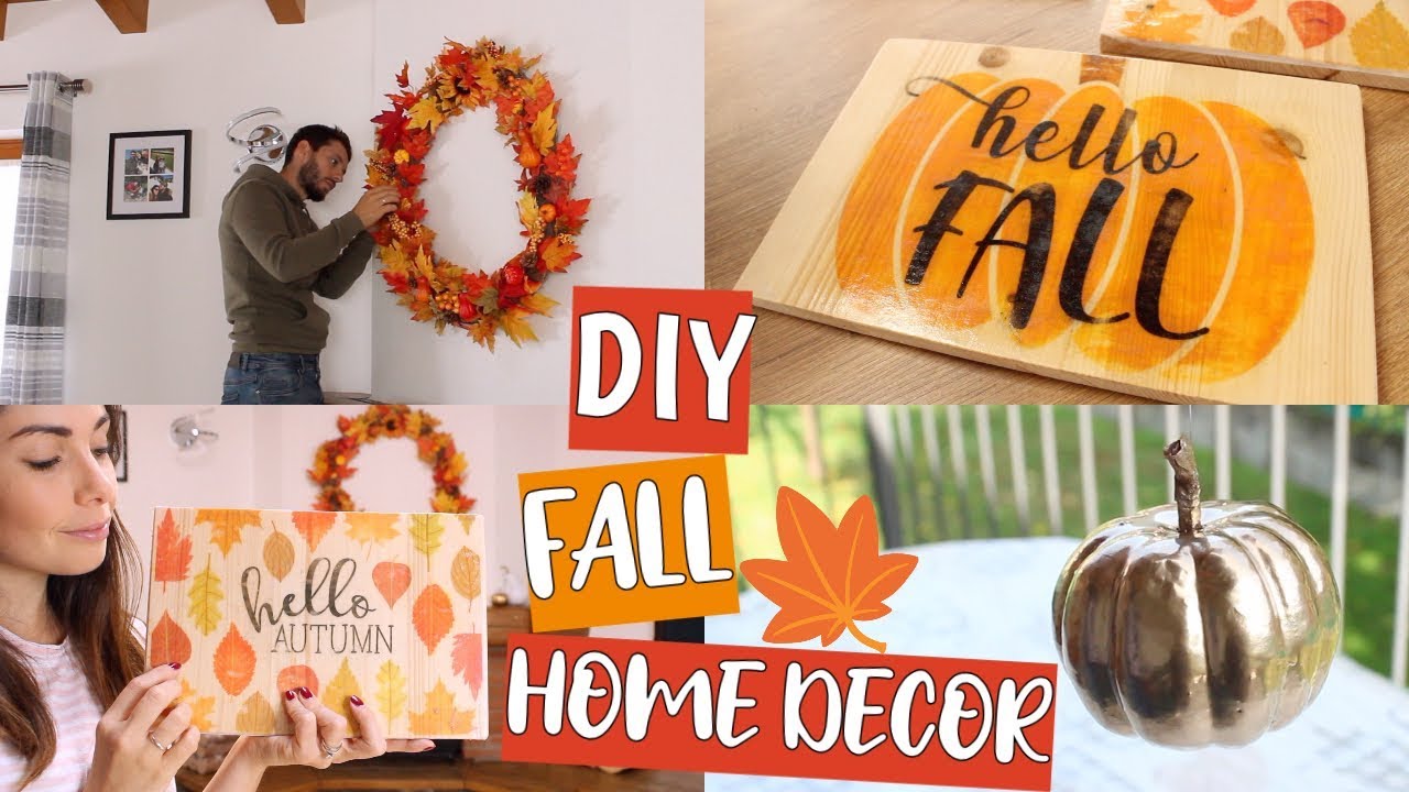 DECORIAMO LA CASA PER L'AUTUNNO | FALL HOME DECOR 🍁