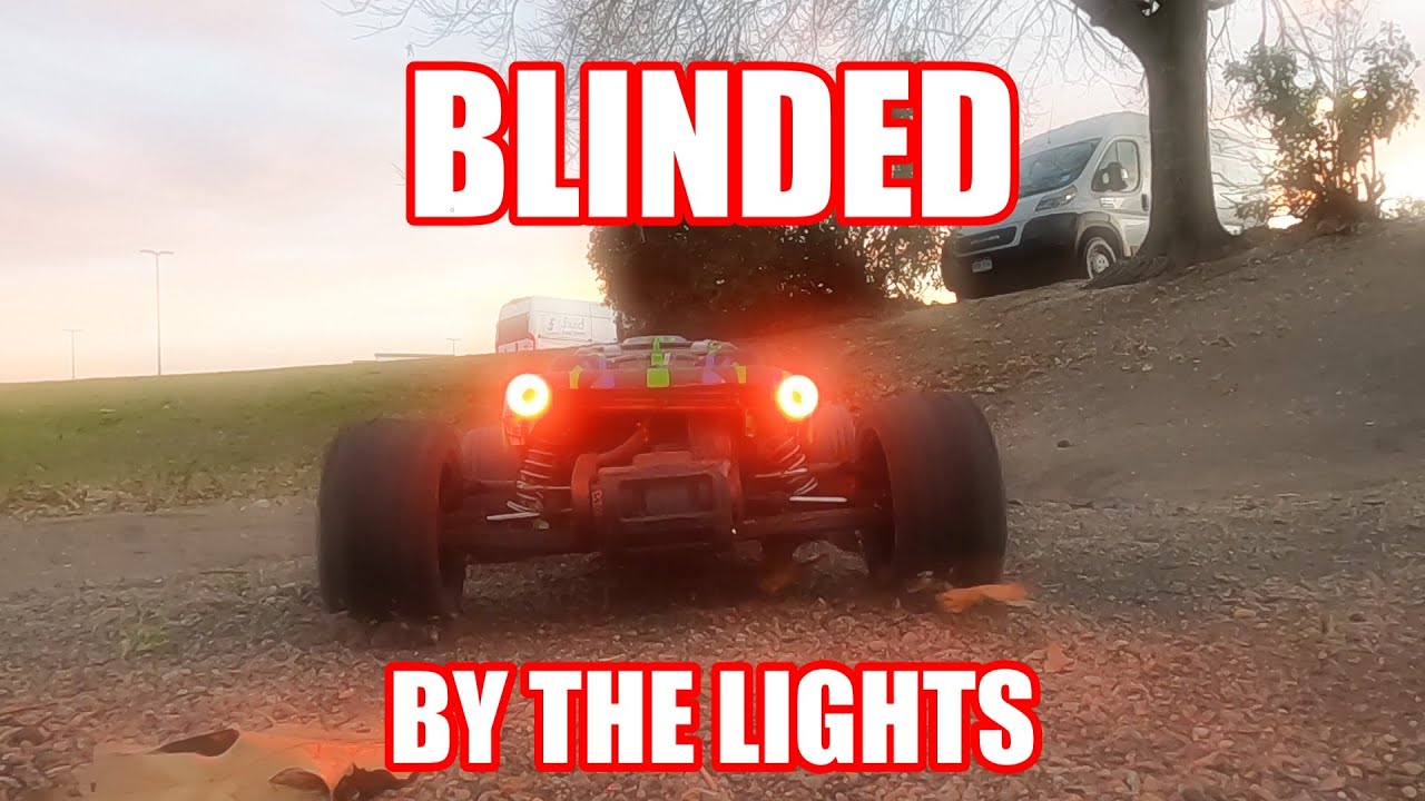 Custom Light UPGRADE for TRAXXAS RUSTLER VXL 2wd and HOW TO