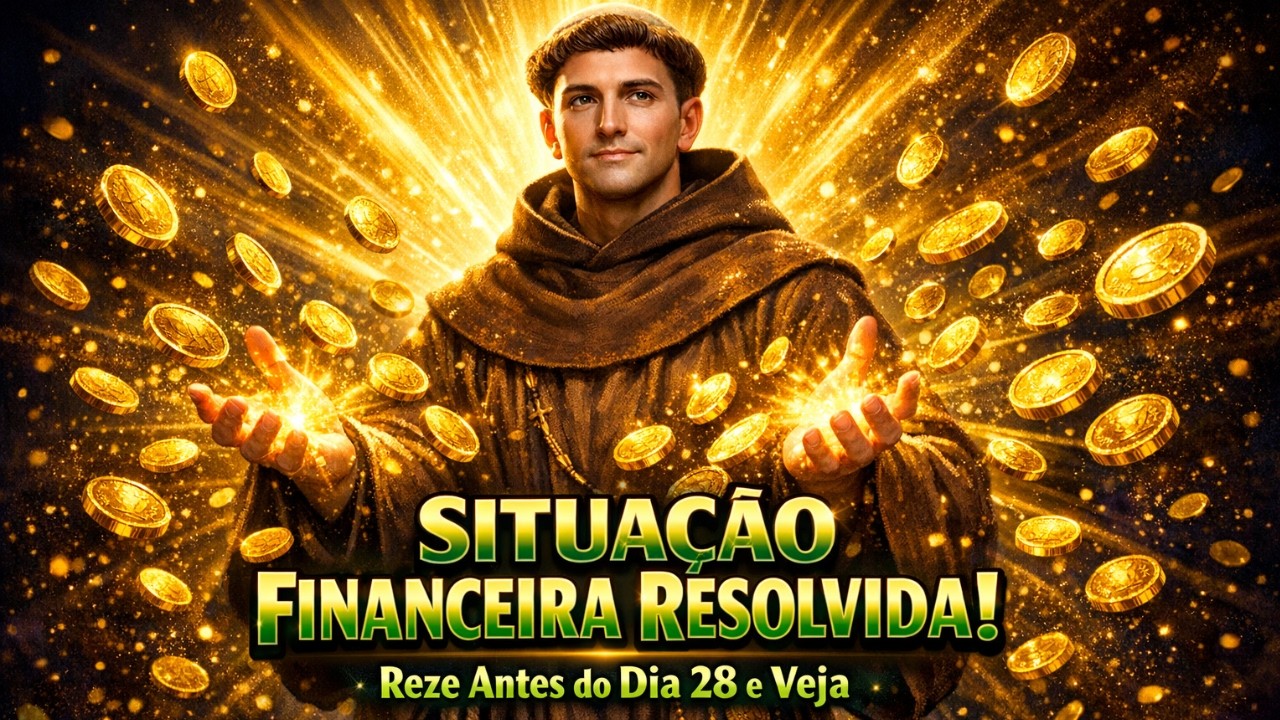 Santo Antônio Vai Resolver Sua Situação Financeira  - Reze Antes do Dia 28 e Veja!