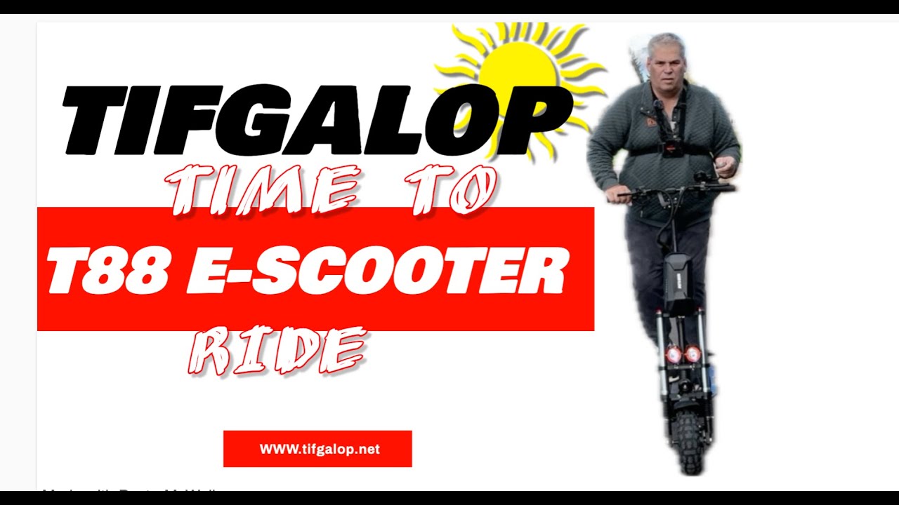 TIFGALOP T88 PLUS UNBOX AND RIDE