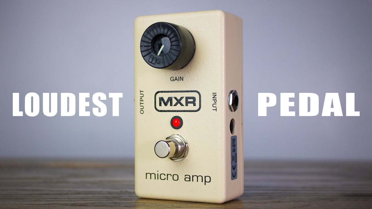 Я попробовал САМУЮ ГРОМКУЮ гитарную педаль на Земле | Обзор усилителя MXR Micro Amp