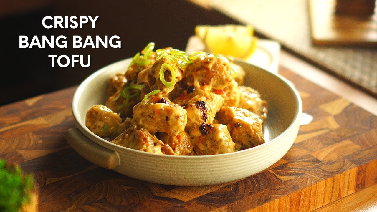 How to cook Crispy Bang Bang Tofu | Vegan and Vegetarian Tofu Recipe