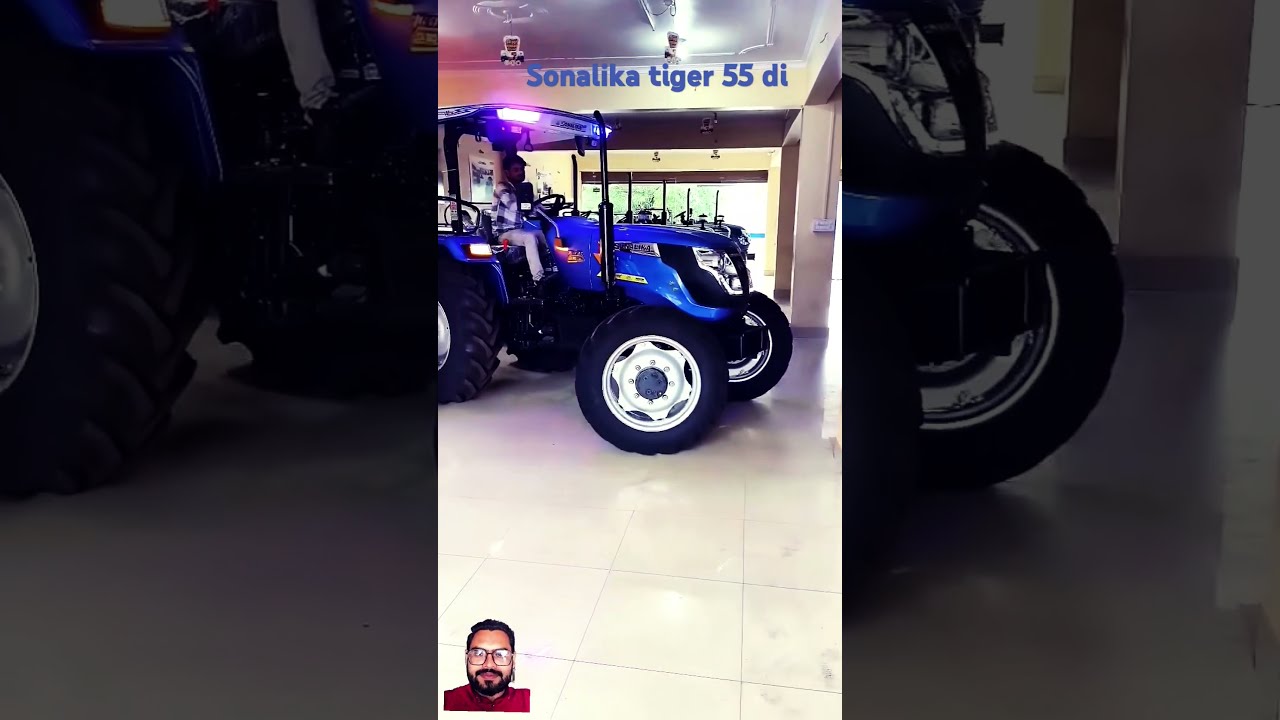 Sonalika tiger 55 di 4wd 🐅 #sonalika