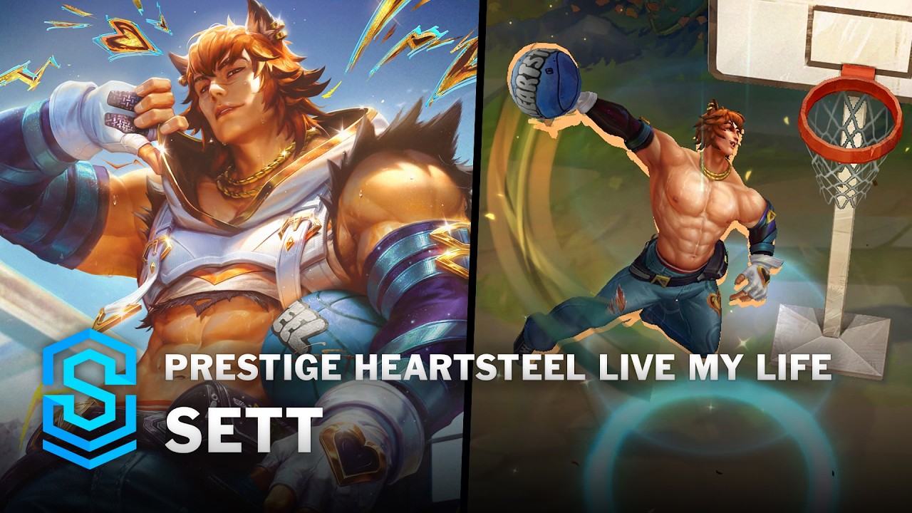 Prestige HEARTSTEEL Live My Life Sett Skin Spotlight - Pre-Release - PBE Preview - League of Legends