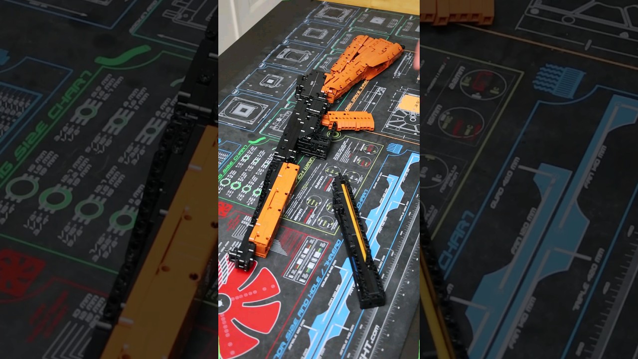 NON-LEGO Thompson SMG For The Trenches #lego #gaming #guns #callofduty #airsoft #nerf
