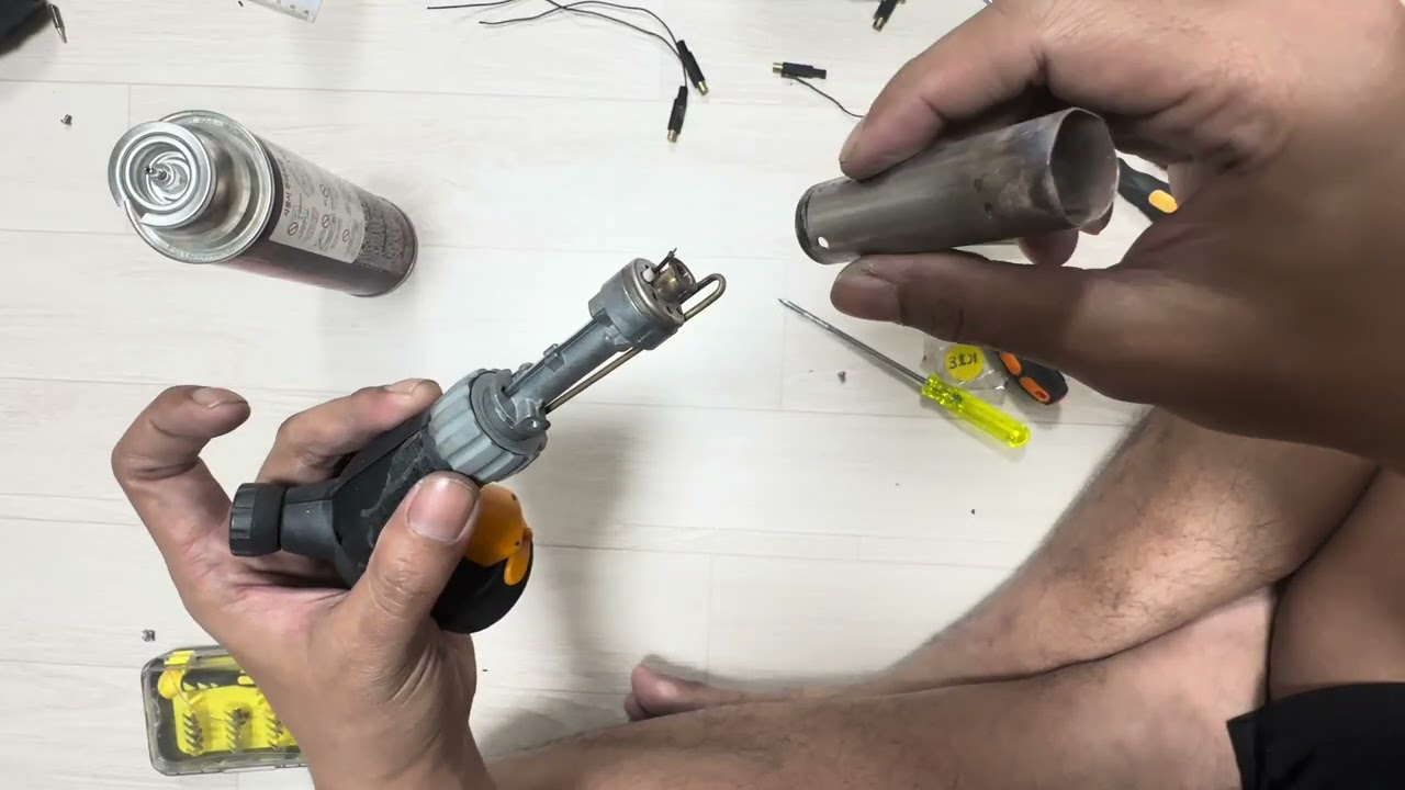 Cara memperbaiki Gas torch atau alat pembakar 
