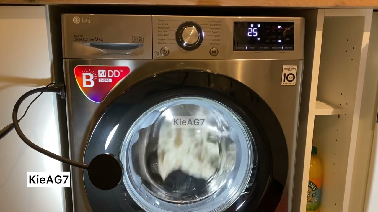 LG AiDD 9KG | Speed14 at 30&deg;C