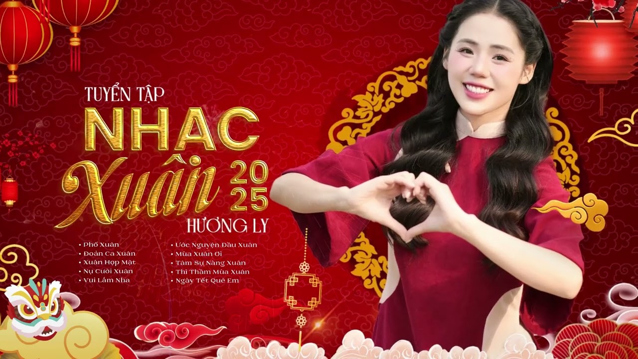 Phố Xuân, Nụ Cười Xuân Remix - Tuyển Tập Nhạc Xuân Hương Ly 2025 - LK Nhạc Tết Hay Nhất 2025