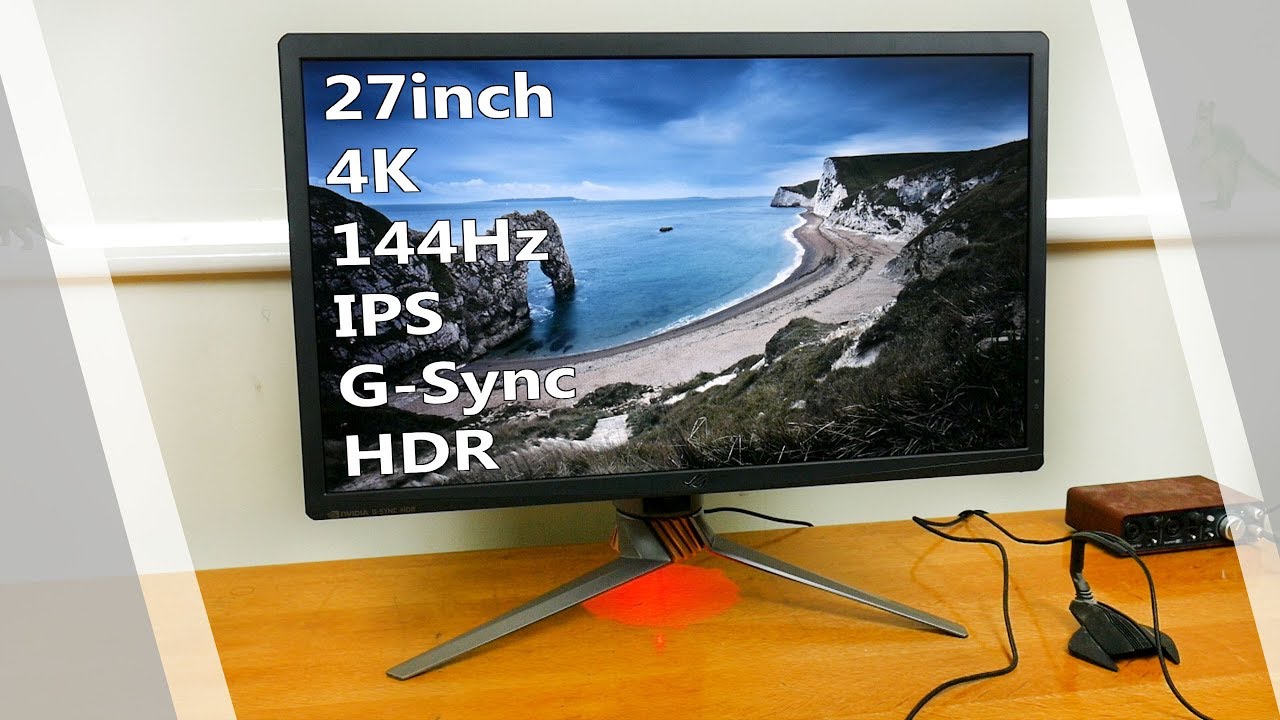 Asus PG27UQ review - the ultimate 27inch gaming monitor!