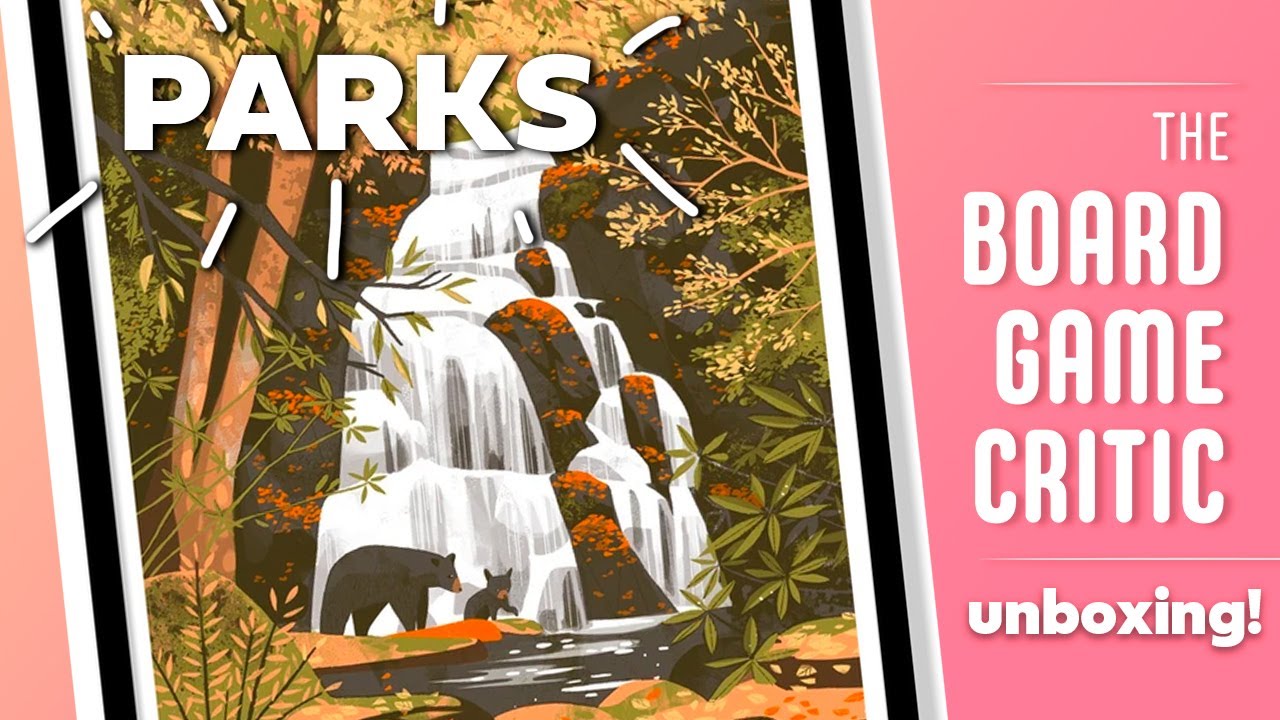 Parks Board Game Unboxing! The Board Game Critic.