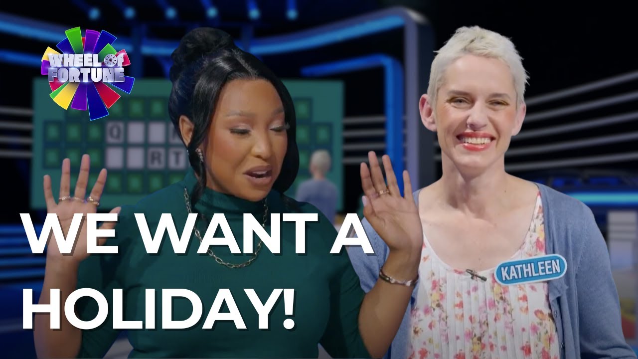 Kathleen spins for a dream holiday! | Episode 65 | Wheel of Fortune