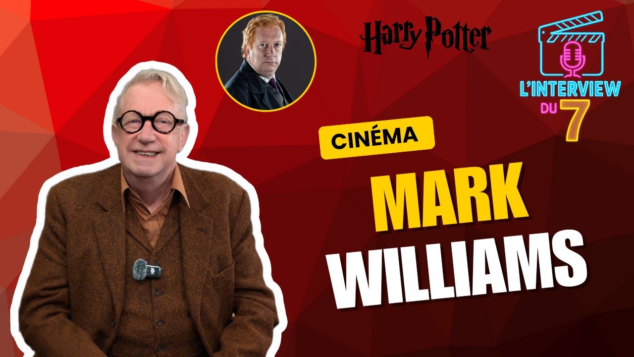 Interview Mark Williams : retour sur son rôle iconique d'Arthur Weasley dans la saga #harrypotter ✨