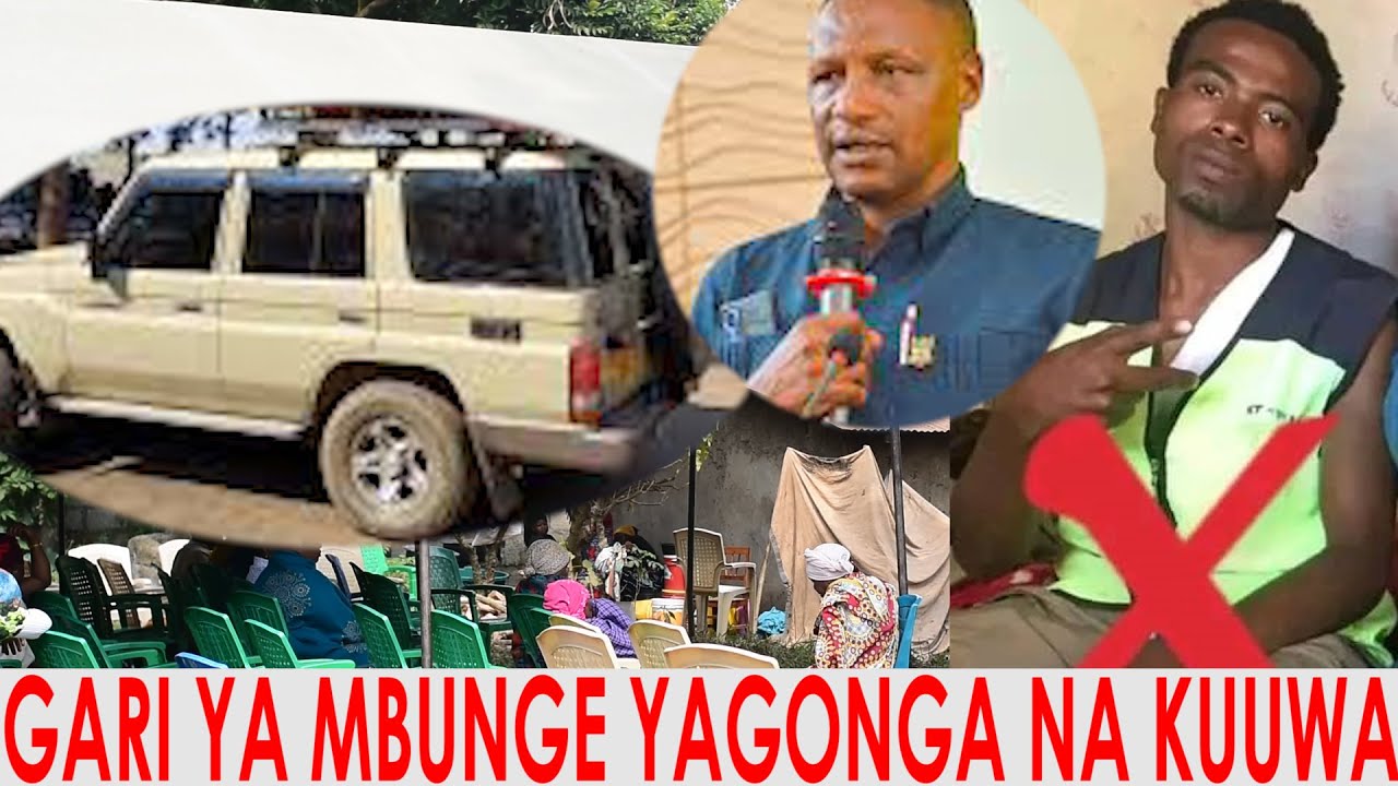 TAHARUKI : GARI YA MBUNGE YAUWA NA KUJERUHI 1 AGOMA KUTOA GARI YA KUSAFIRISHA MAITI.