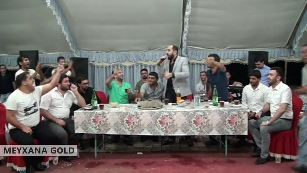 Masallı, Xıl, Amidin toyu 2018 Tam hissə (Vuqar, Sebuhi, Rufet, Huseyn, Kamran və b.) Meyxana
