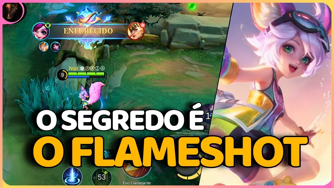 NANINHA DE FLAMESHOT, O TERROR DOS METAS!! - NANA GAMEPLAY | Mobile LegendsNANA