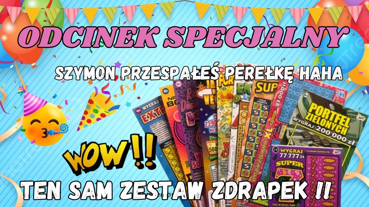 Odcinek z dedykacją i perełka !!🥳💥Kiniuu 100 lat @CoMiZ😘😍❤️🎂 #zdrapki #wygrana