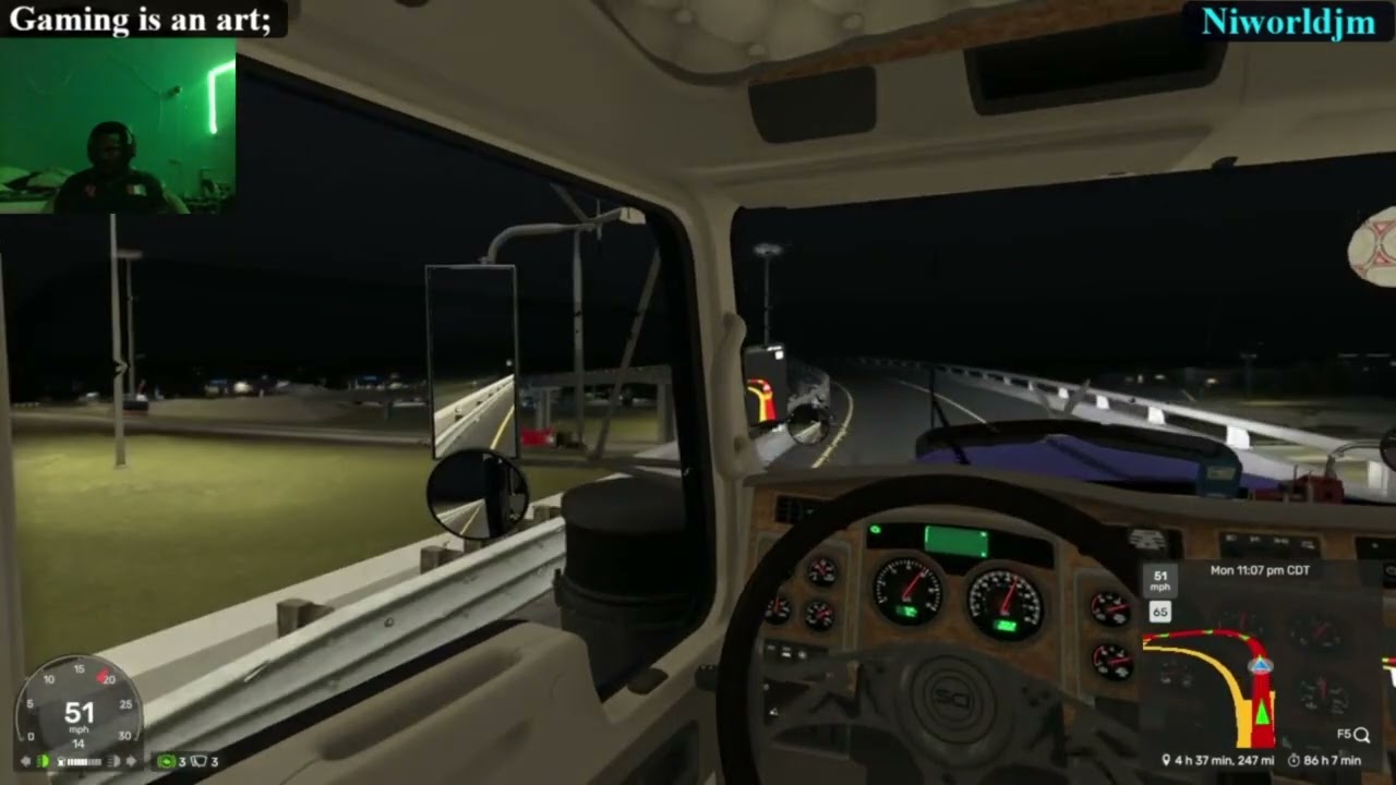 ATS:15: Kenworth w900 edition - Listen gear and jakes 2 - Trucking is an art