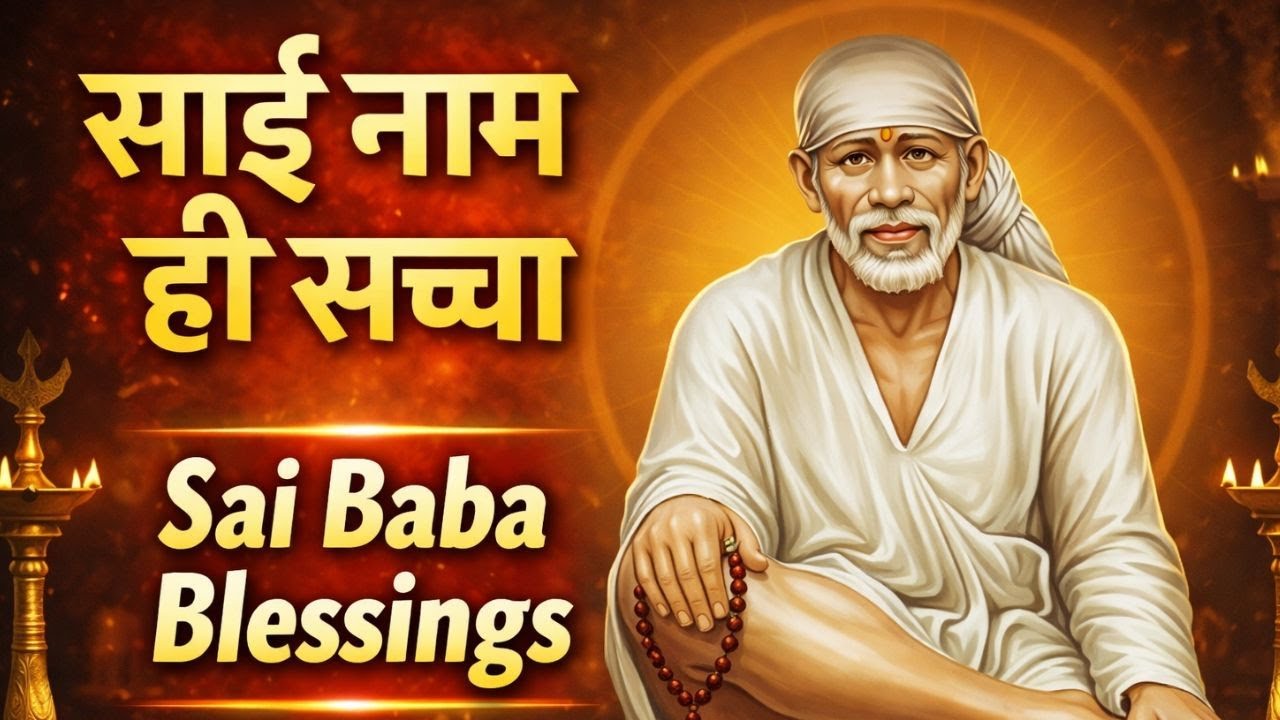 साईं नाम ही सच्चा | Sai Baba Blessings | ॐ साईं राम #omsairam #omsaibaba #omsainath #saibaba #bhakti