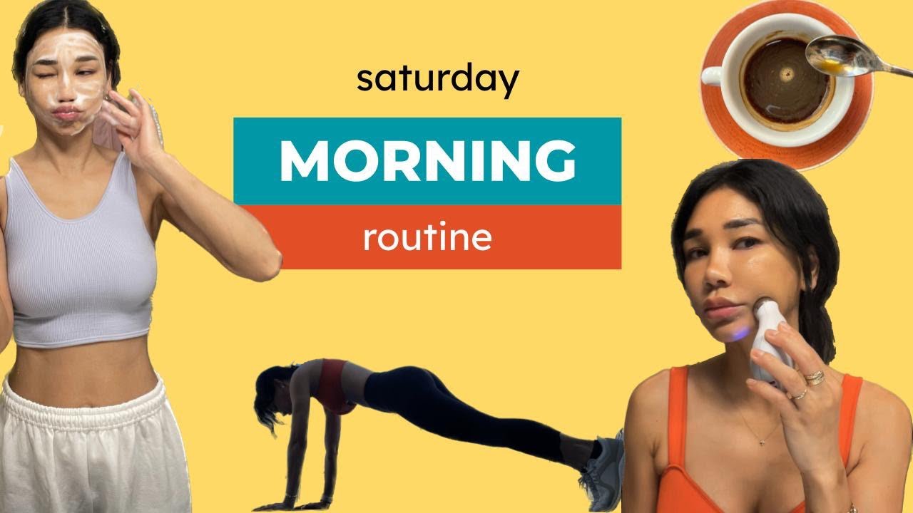 must-dos of a lazy saturday morning routine