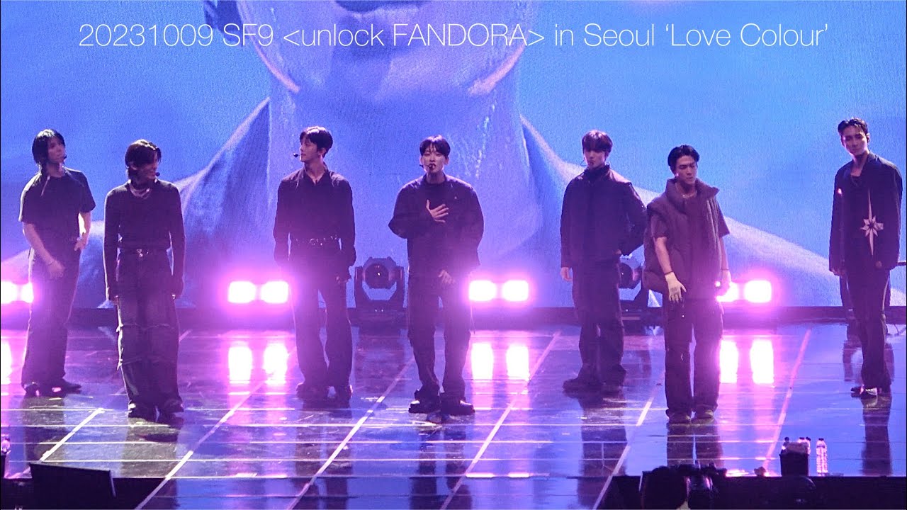 SF9 [unlock FANDORA] in Seoul ‘Love Colour’ | 231009