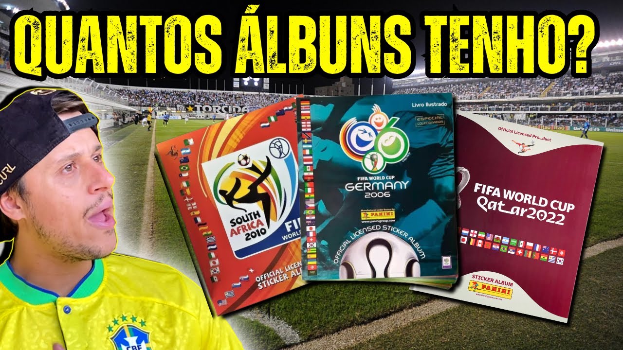 QUANTOS ÁLBUNS COMPLETOS TENHO NA COLEÇÃO???