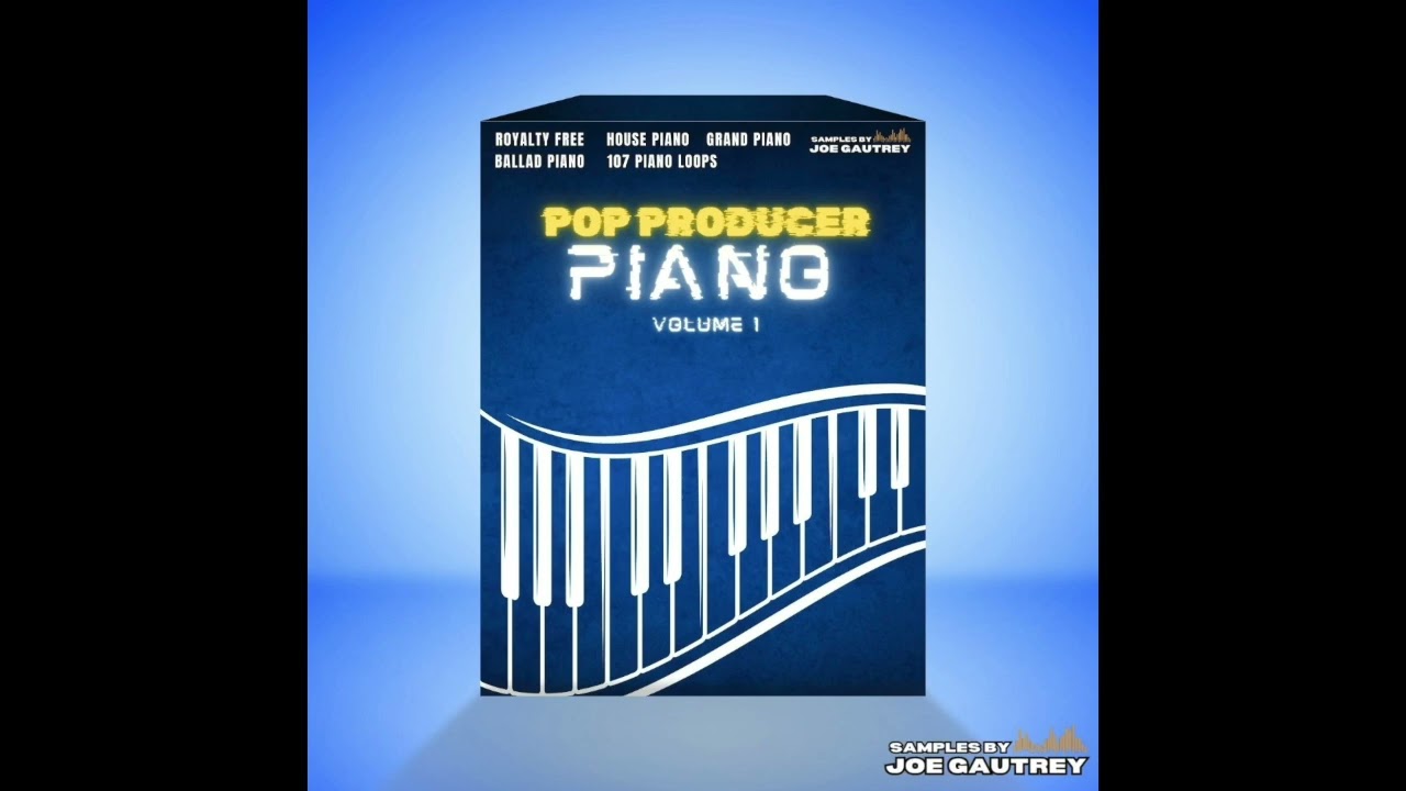 Pop Producer Piano Pack - Volume 1 | 107 x Royalty Free Piano Loops