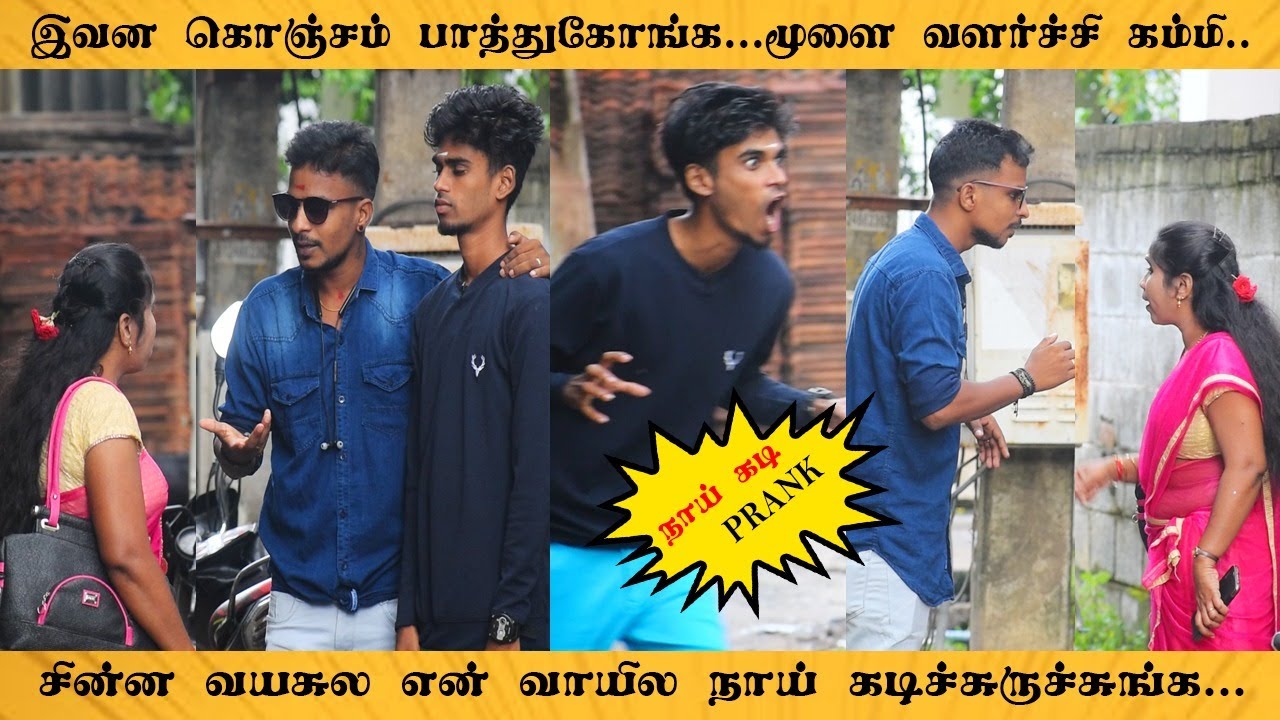 UTTA KADICHI VACHIDUVAN POLA | TAMIL PRANK | NAGAI 360*