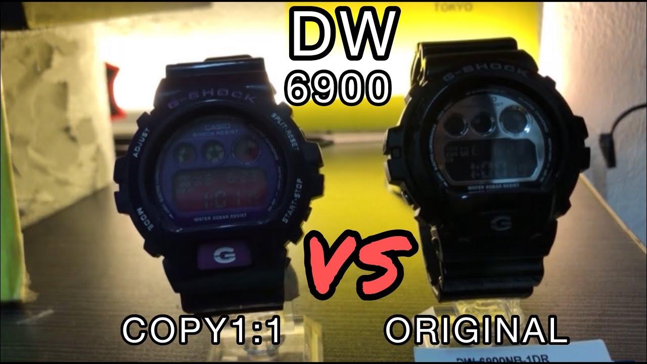 G-SHOCK DW 6900 COPY VS ORI 🇲🇾