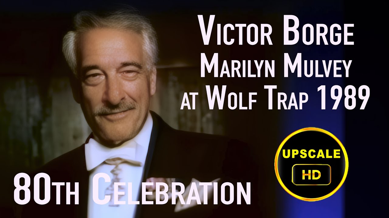 Victor Borge & Marilyn Mulvey & the Opera Recital at Wolf Trap 80th Celebration 1989