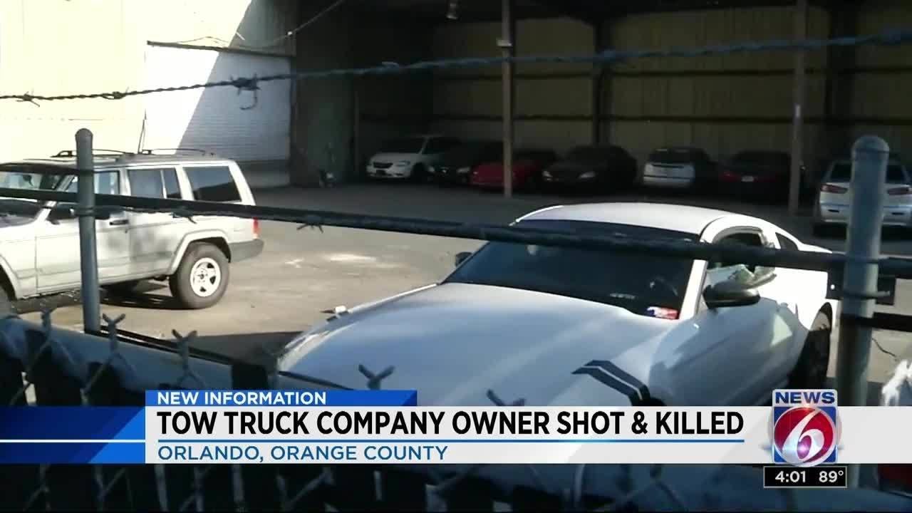 Tow truck company owner shot, killed, police say