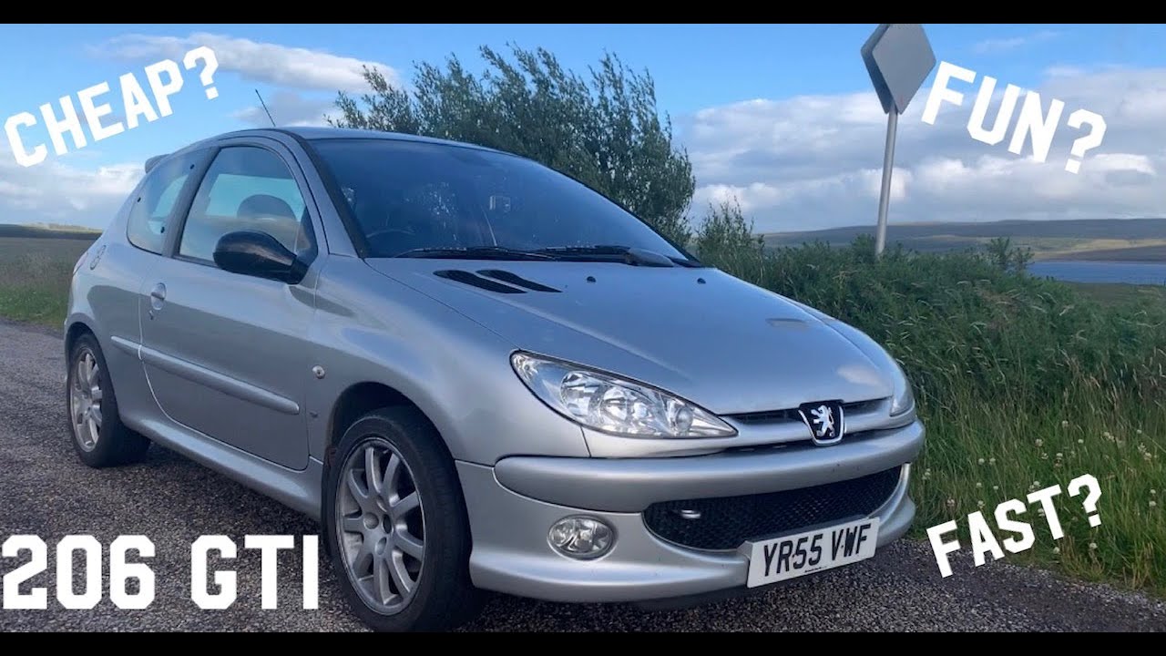 A REAL DRIVERS CAR! - The Peugeot 206 GTI *DRIVE VIDEO*