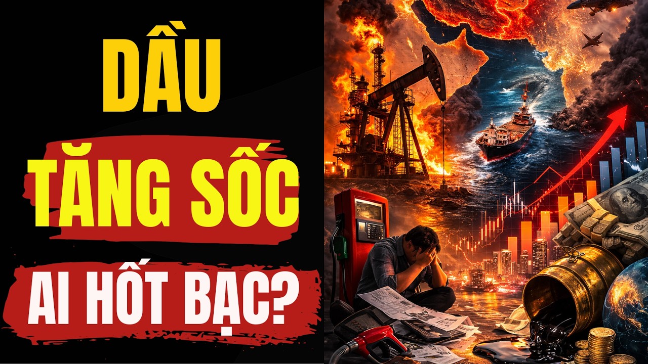 Giá Dầu Tăng Vọt Vì Trung Đông: Ai Mất Tiền, Ai Giàu Lên Trong Khủng Hoảng| BÍ MẬT TRIỆU ĐÔ