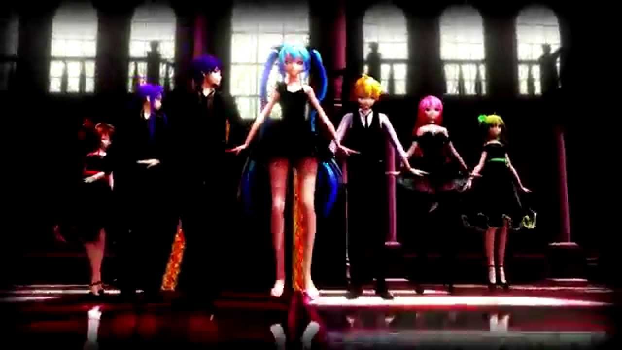 【MMD】 Crazy ∞ nighT 【Miku, Kaito, Luka, Meiko, Len, Gumi, Gakupo】