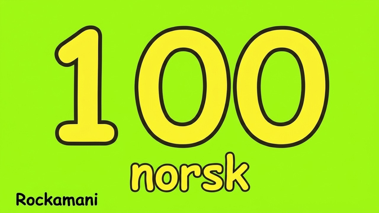 L&aelig;r alle tallene fra 1 til 100 p&aring; 3 minutter