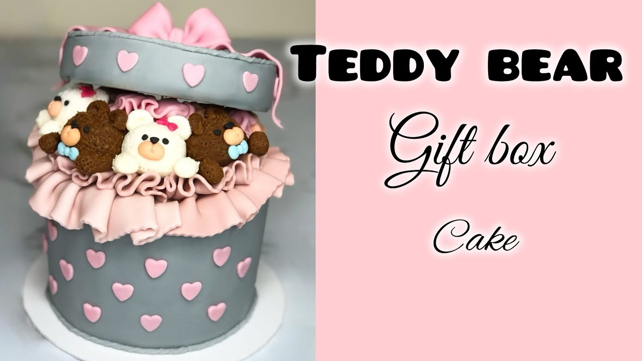 Gift Box cake/cake decorating ideas