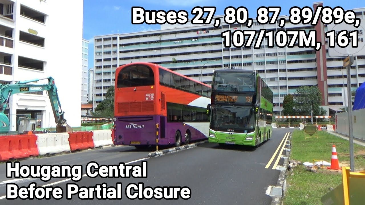 Hougang Central - Before Partial Closure