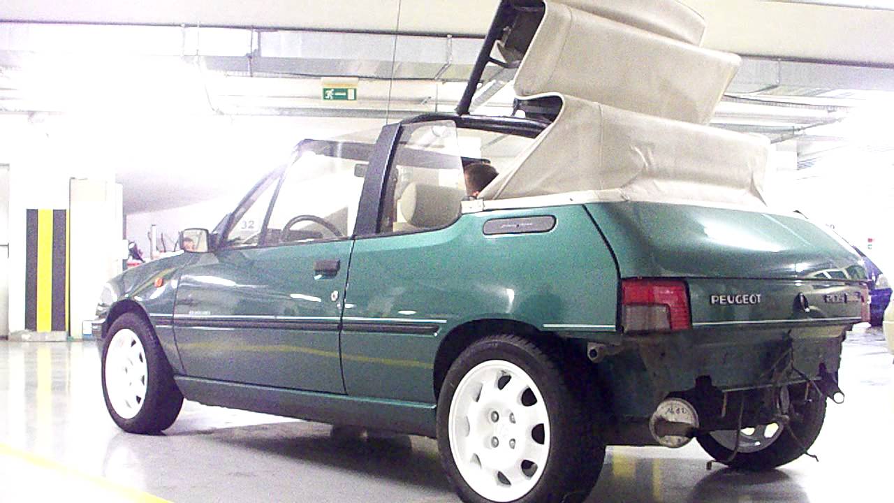 Zamykanie dachu 205 Roland Garros