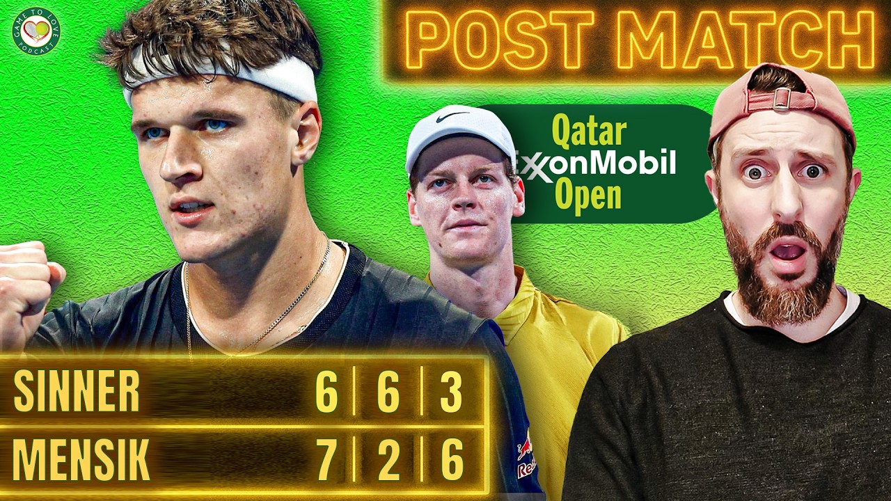 Mensik SHOCKS Sinner 🤯 | Qatar Open 2026 | Quarter Final Post Match Reaction