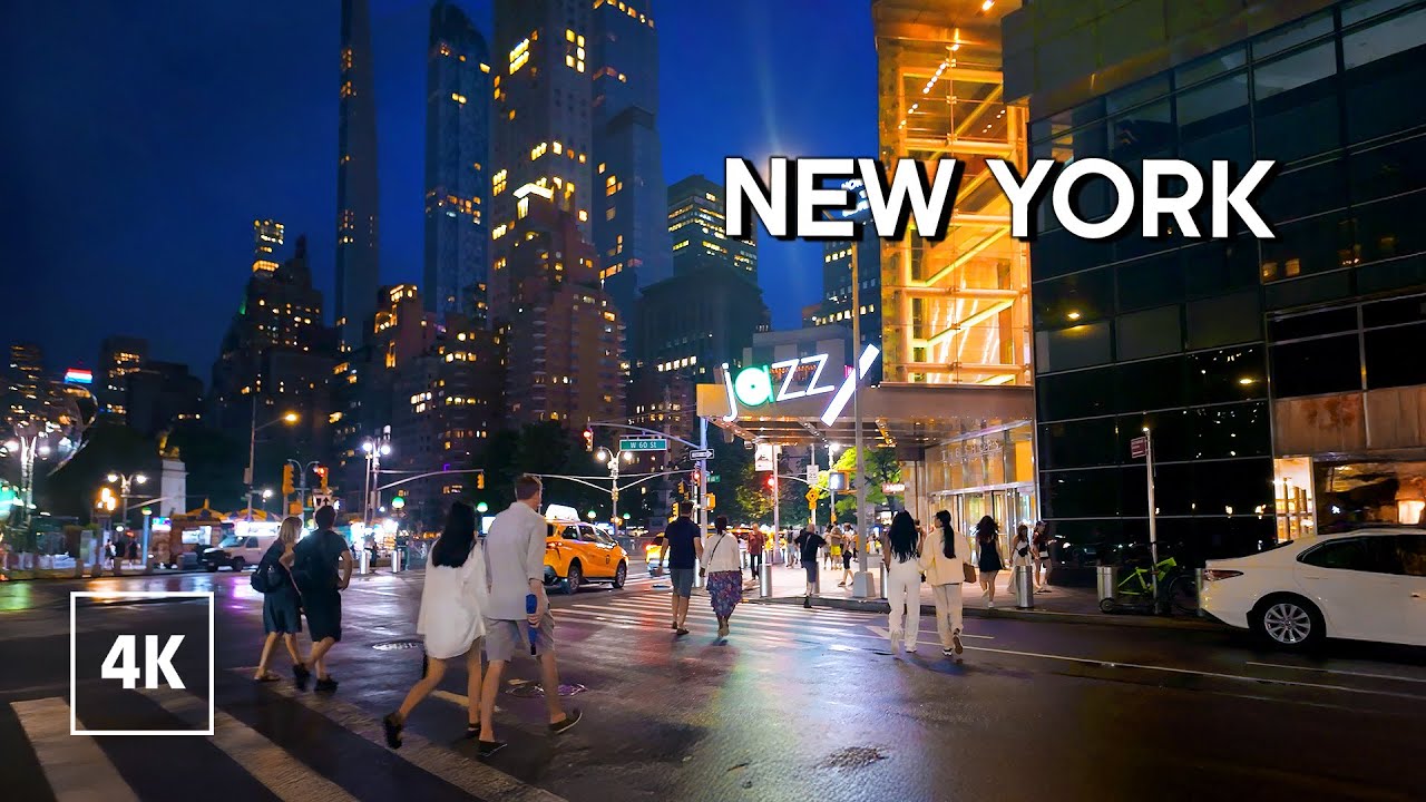 Relaxing NEW YORK Evening Walk🗽Manhattan 4k