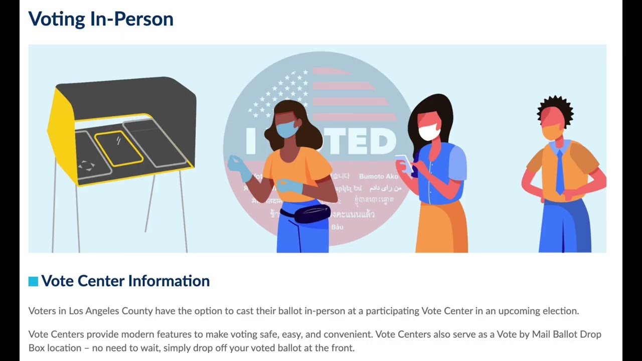 Los Angeles Voting Guide: Where to Vote