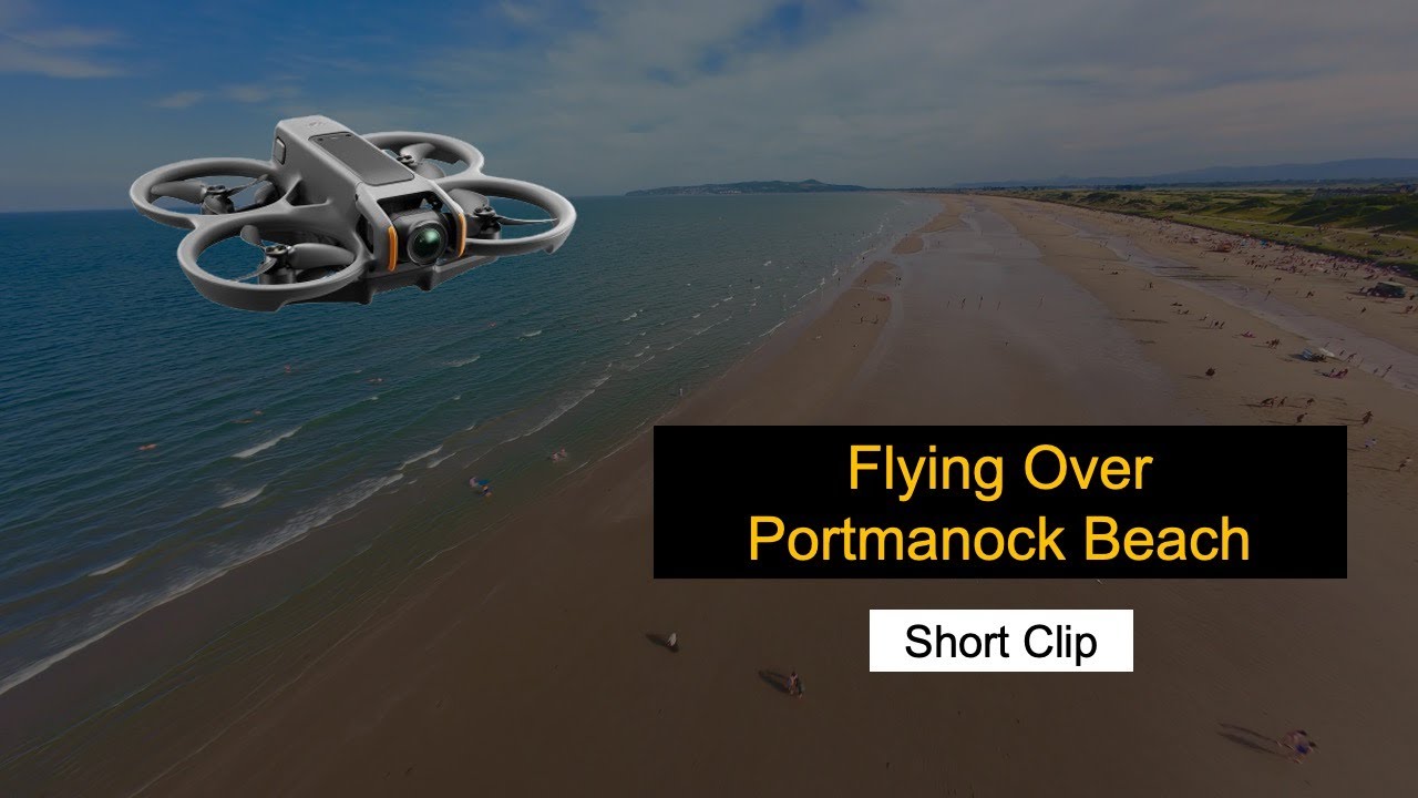 Portmarnock Beach FPV Drone Clip – Ireland’s Coastline from the Sky