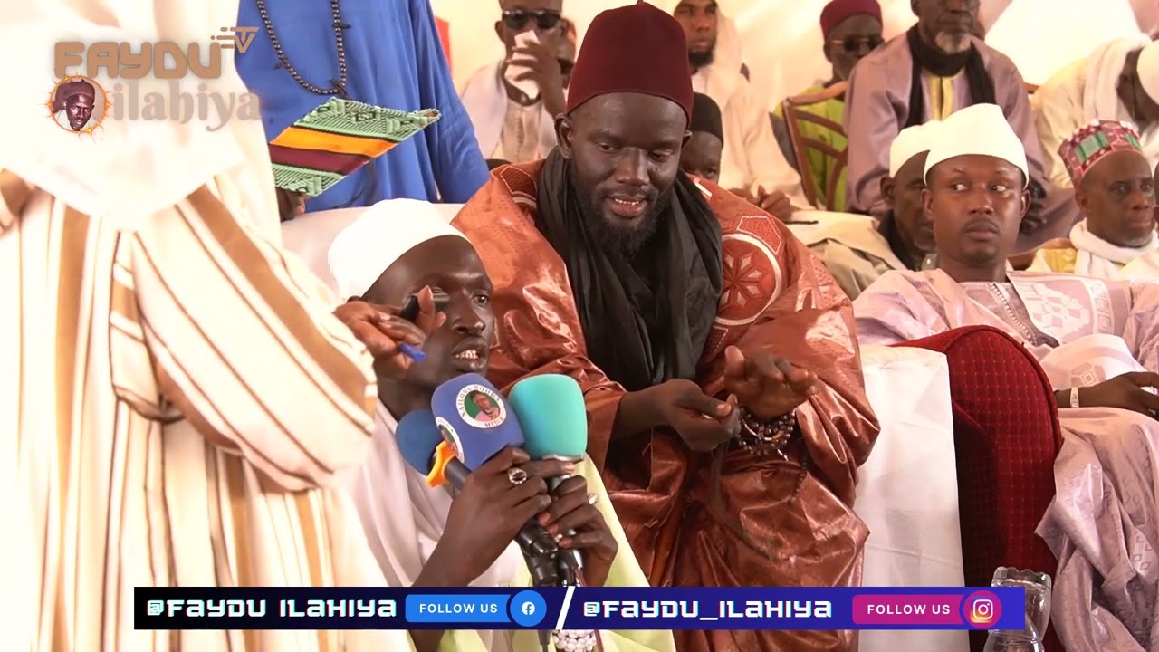 Ziarra Vélingara-Walo 2023 , cérémonie officielle (Kaddu Cheikh Jammal Barry AL-KHALIFA )