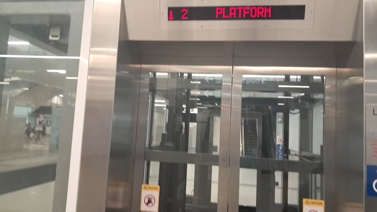 Kone Elevator at Tanah Merah MRT Station