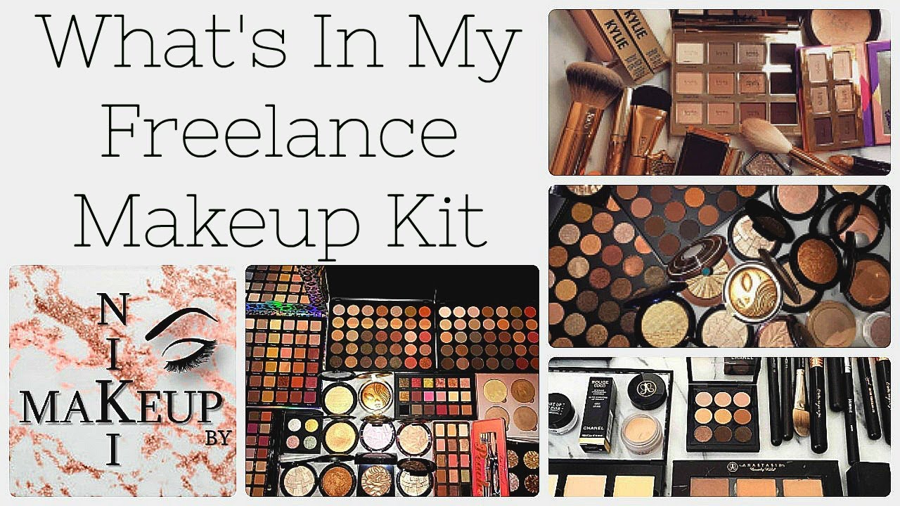 AFFORDABLE WHAT'S IN MY FREELANCE MAKEUP KIT | PHILICIA SWEENEY