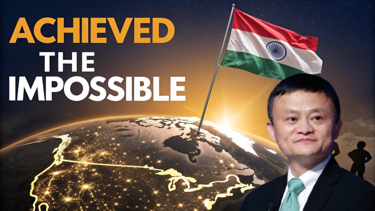 INDIA ACHIEVED WHAT SUPERPOWERS COULDN'T ! || INSPIRED BY JACK MA