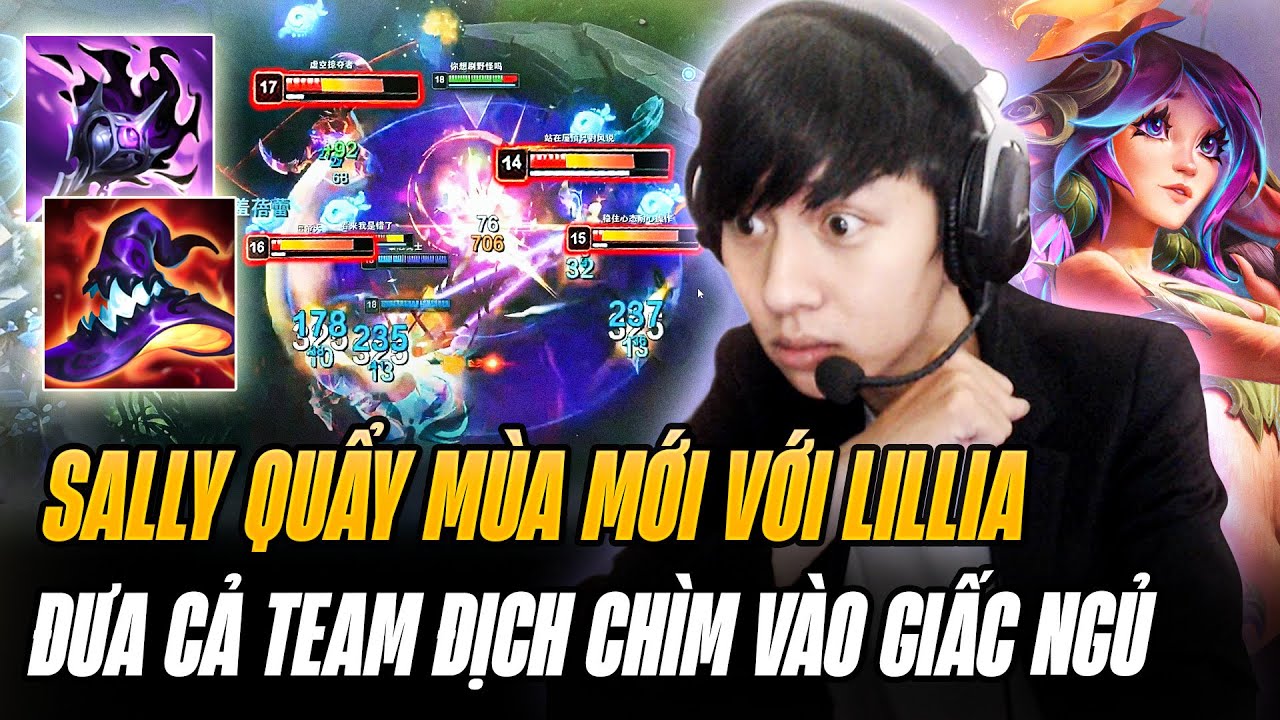 Game Đấu Đầu Ti&ecirc;n M&ugrave;a Mới Của Sally Với Gi&aacute;o &Aacute;n Lillia C&ugrave;ng Pha Ngủ 5 Người Đối Phương Si&ecirc;u M&atilde;n Nh&atilde;n