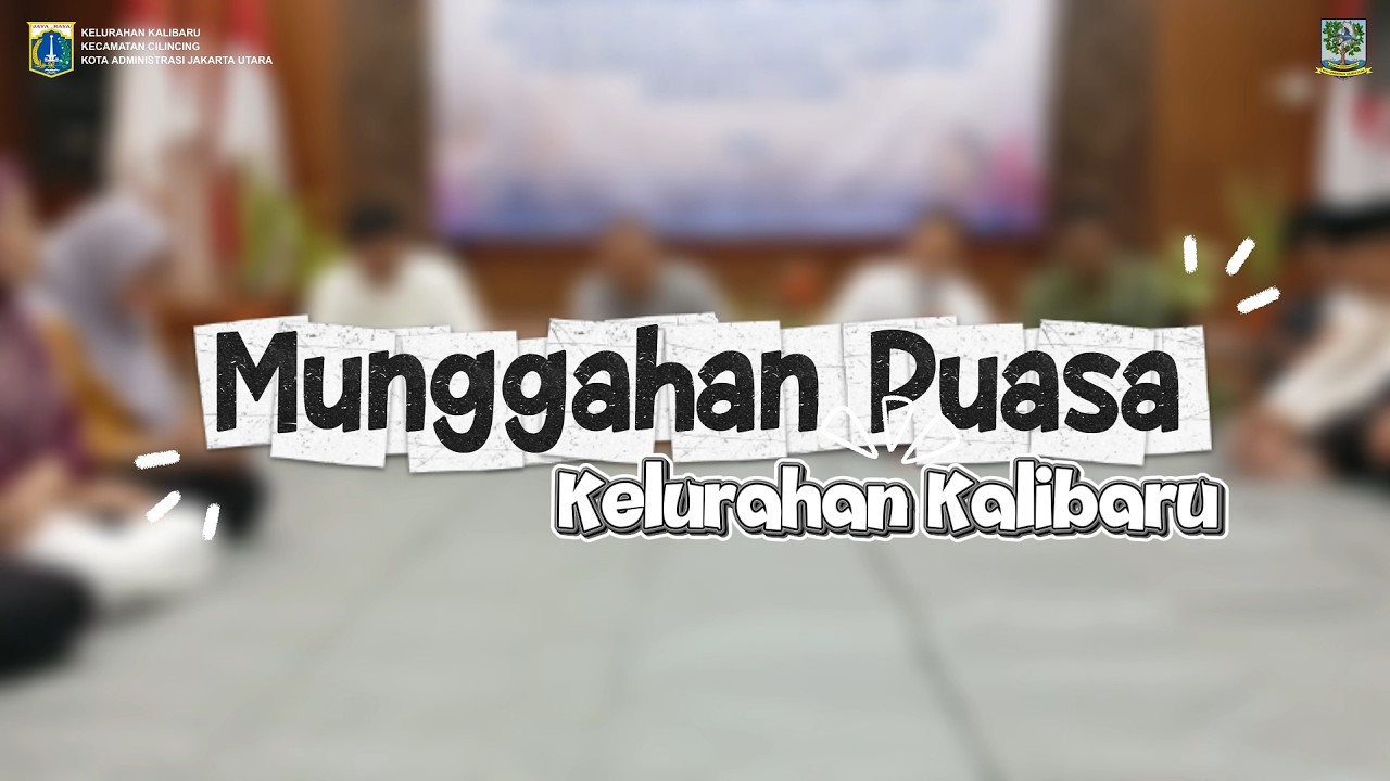 Munggahan Puasa Kelurahan Kalibaru