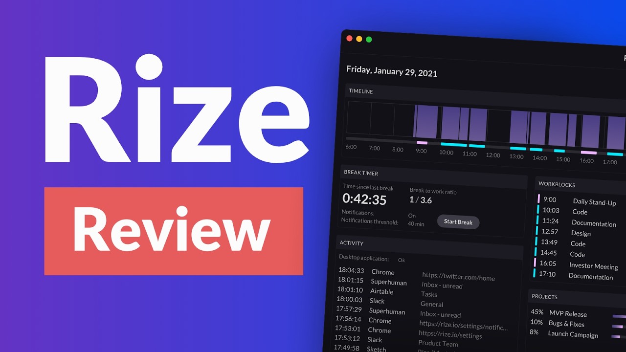 Rize Review: The Best Productivity Time Tracking App?