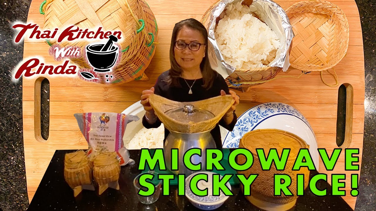 🇹🇭 Easy Microwave Sticky Rice – How to Make Perfect Sticky Rice at Home!