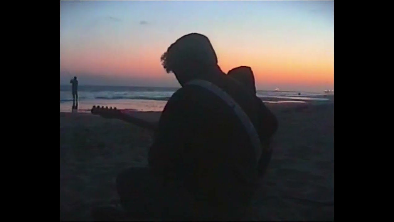 Out getting ribs cover at the beach on vhs